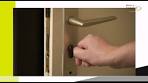 serrure de porte bloquée