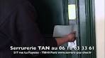 ouverture de porte claqué