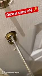 ouvrir une serrure sans clef