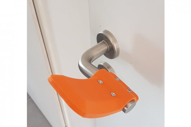 ouverture porte sans poignée