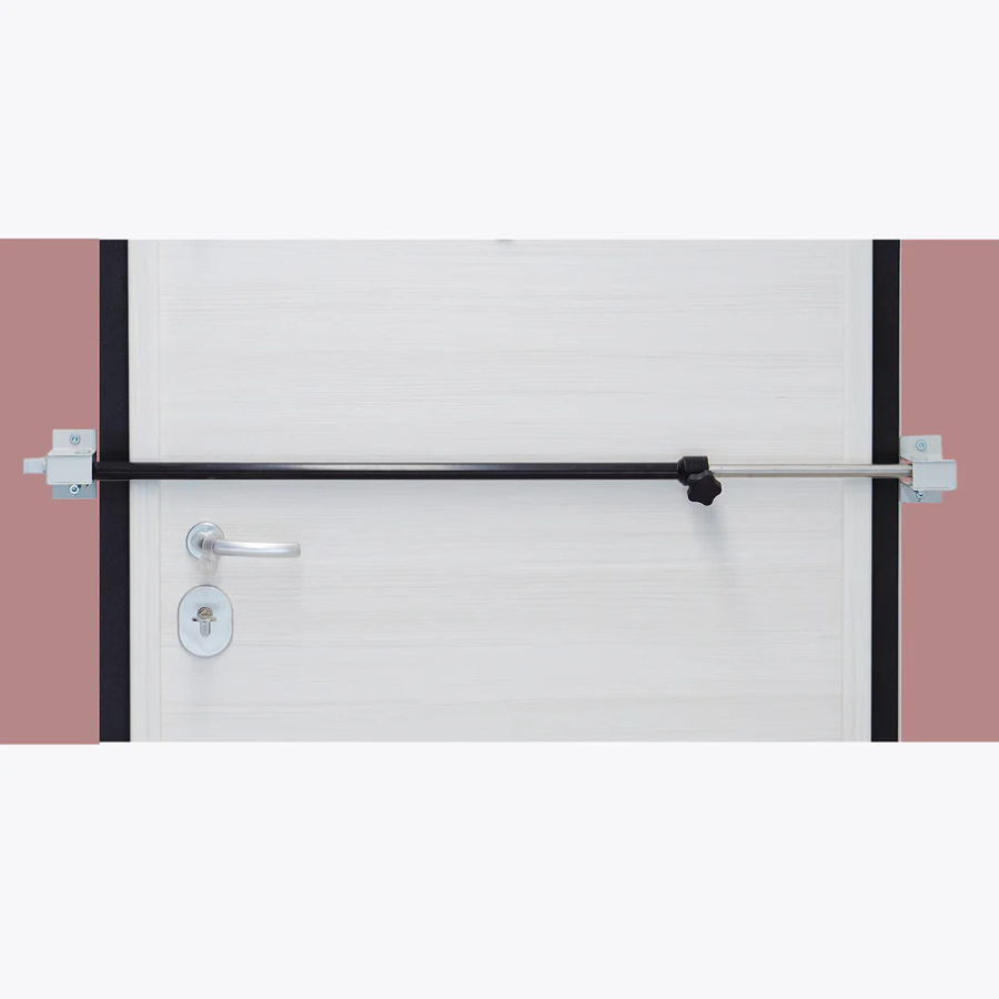 porte blindée ouverture extérieure