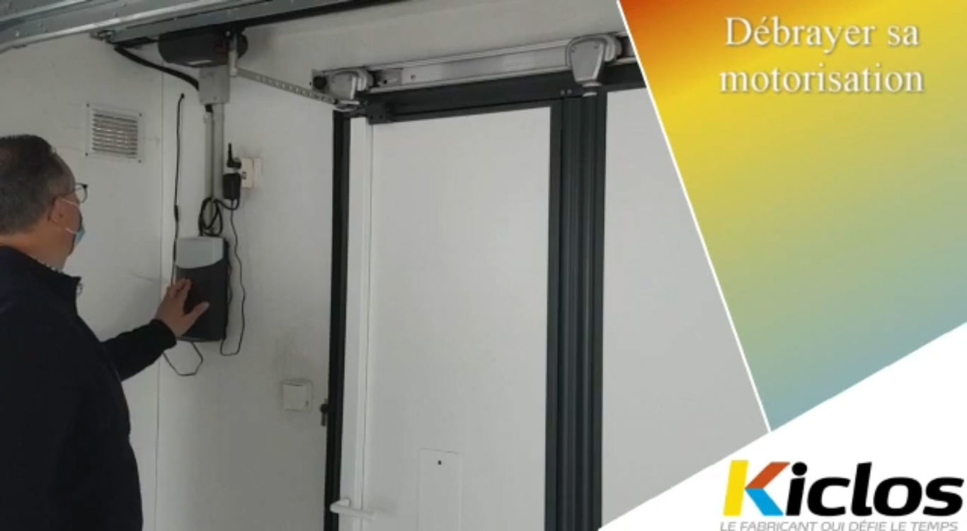 ouverture porte garage