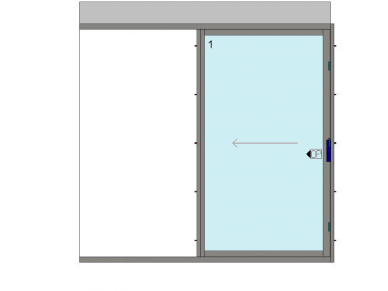 porte fenetre a galandage en renovation