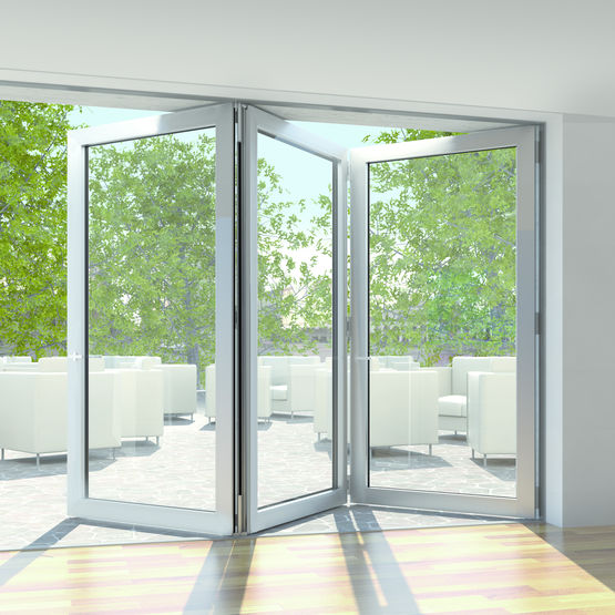 porte fenetre ouverture exterieur