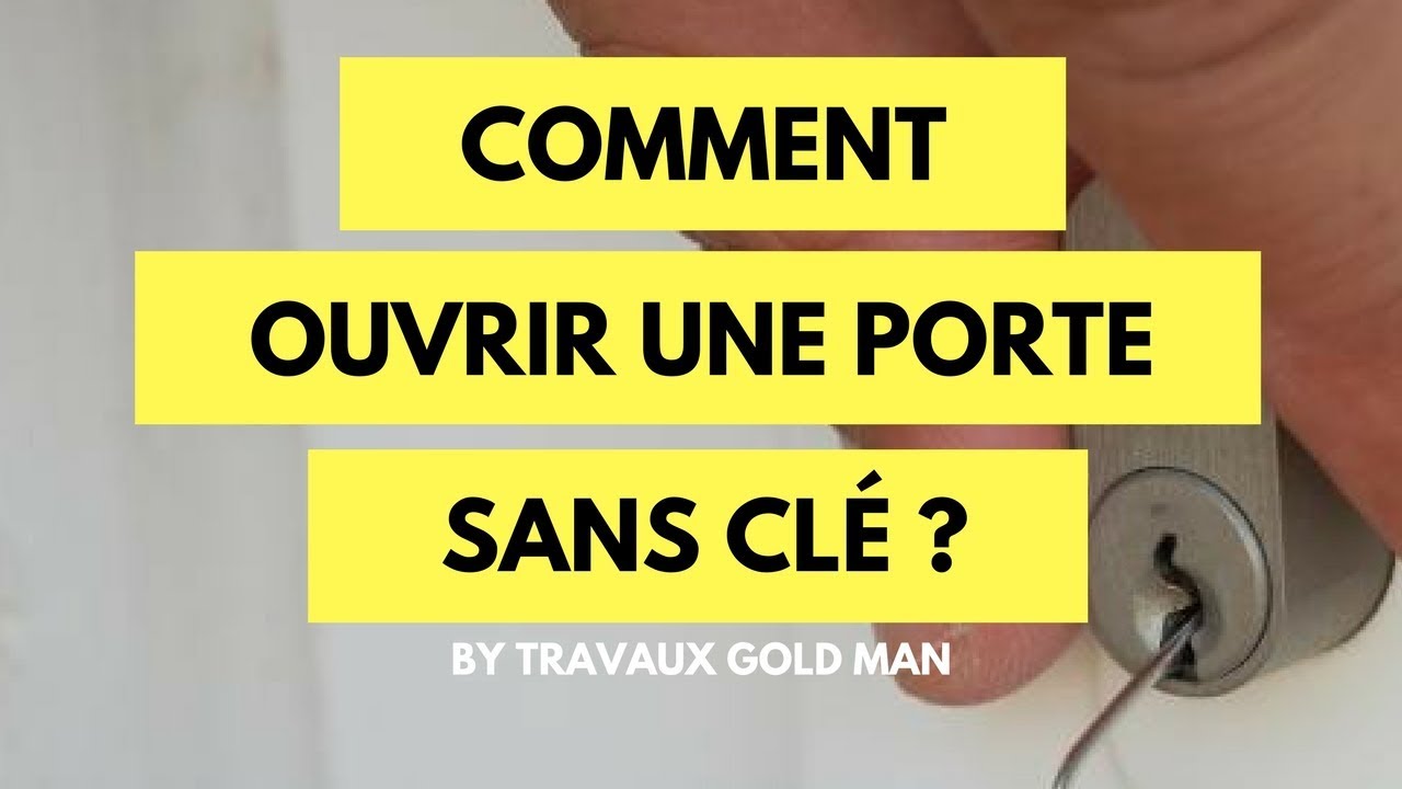 porte sans clé