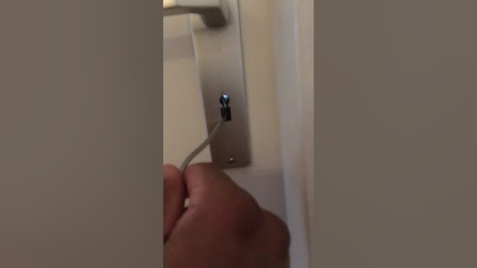 ouvrir porte blindée sans clé