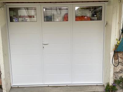 portes de garage battantes