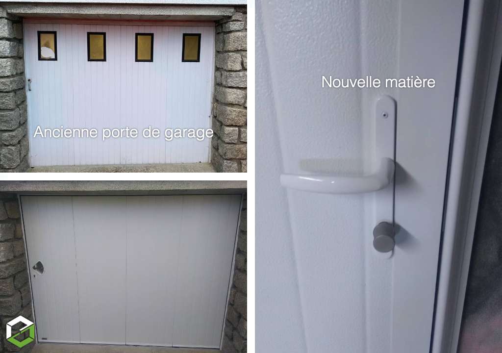 porte de garage laterale